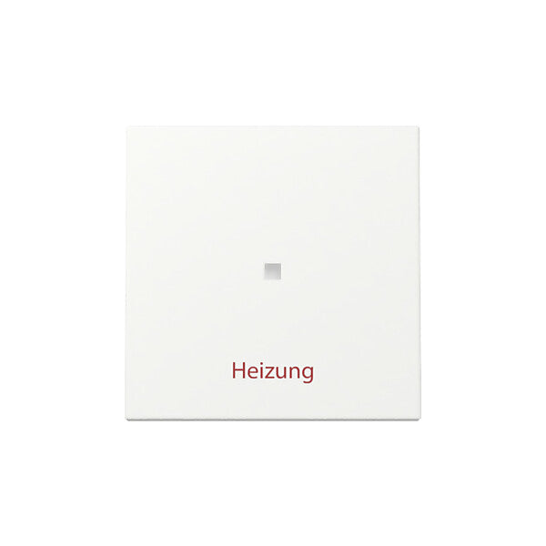 Gira Wippe Kontrollf. + Heizung Ein/Aus Reinweiß m 367827